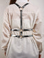 Silver Harness Belt (Sizes S, M-L)