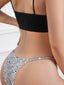 Animal Print Glitter Panty (Sizes XS, S, M, L)
