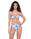 RAVE Cloud Print Tie-Top & High-Waisted Thong