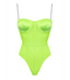 Muse Fluro Yellow Bodysuit Teddy