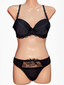 Black Push Up Lingerie Set (Sizes S, M, L)