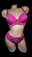 Rose Push Up Lingerie Set (Sizes S, M)