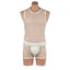 Men’s Diamond Mesh Singlet Tank Top (Sizes M, L)