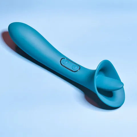 Playboy Pleasure- True Indulgence 2in1 Vibrator+ Flicking Tip