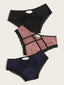 Lace Trim Cutout Panty (Size XL)