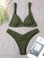 Rib High Cut Bikini (Sizes S, M, L)