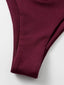 Rib Triangle Bikini Swimsuit (Size M)