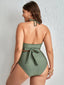 Plus Wrap Bikini (Sizes 0XL, 1XL) Red, Blue or Green