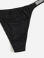 Plus Diamond Love Panty- Black/Maroon/Navy (Sizes 1XL, 2XL, 3XL)
