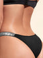 Rhinestone Studded Panty Black (Sizes S, M)