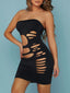 Cut-Out Cover Up Tube Dress (Sizes S-M, L)