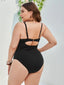 Plus Cut-out Push Up Swimsuit (Sizes 1XL)