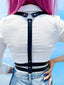 Metal Buckle Black Harness (Sizes M-L)
