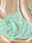 Mint Green Lace Lingerie Set (Size L)