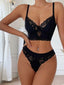 Underwire Bra & Thong Set (One Size)