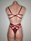 Wine Strap Lingerie Set (Sizes M, L)