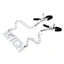 Nipple Clamps Chained - B*tch