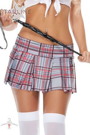 Starline Plaid Schoolgirl Skirt (Size S-M)