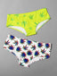 Pot Leaf Cheeky Panty (Sizes S, M, L)