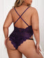 Plus Purple Teddy/Bodysuit (Size 2XL)