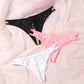 Pink Crotchless Lace Panty (Sizes S, M, L)