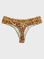 Men's Leopard Print Thong (Sizes M, L, XL)