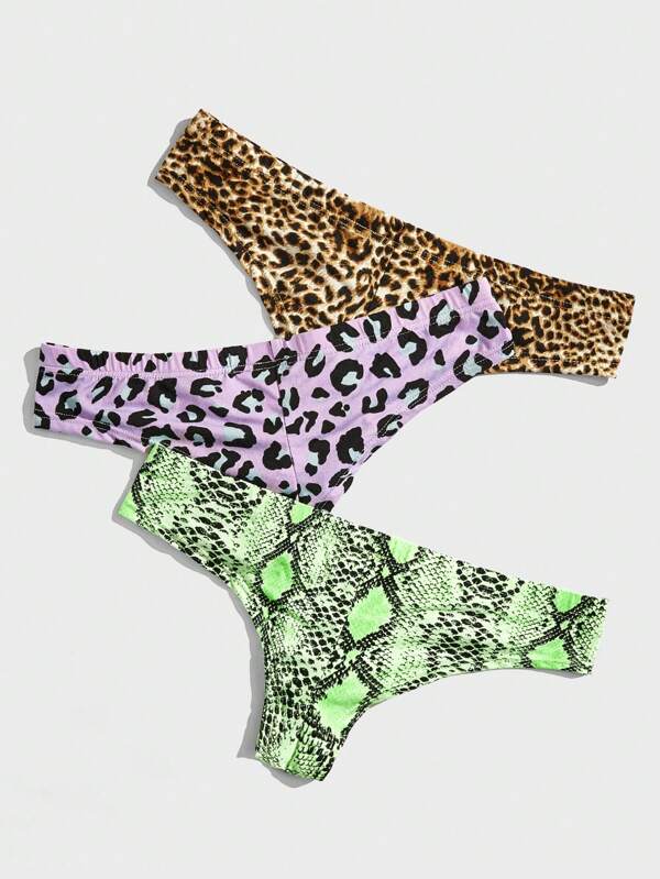 Men's Animal Print Brief (Size S)