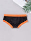 Men's Orange Trim Brief (Sizes S, M, L)