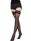 Black Thigh High Sheer Stockings (One Size)