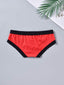 Men's Red Trim Brief (Sizes S, M, L, XL)