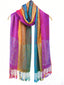 Boho Silk Pashmina Scarf Shawl