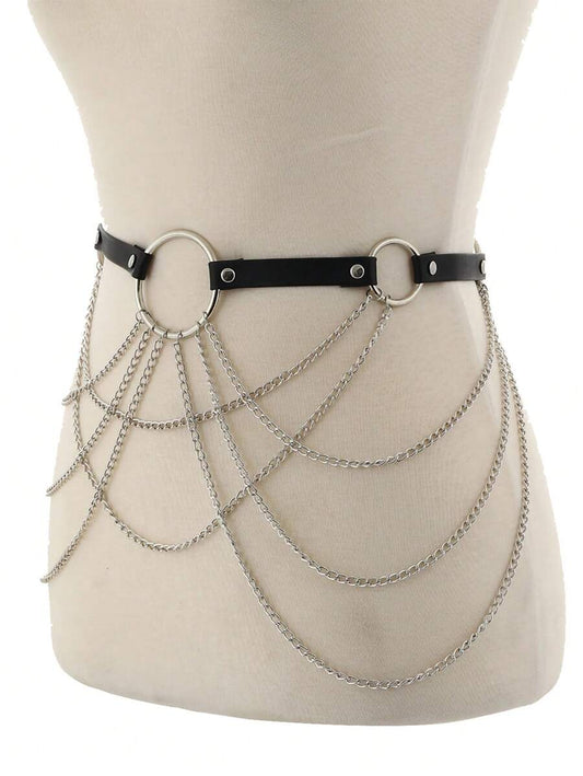 Waist Chain Garter Harness Belt