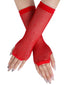 Fishnet Arm Warmer Gloves