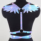 Iridescent Angel Wing Harness (One Size)