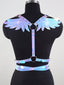 Iridescent Angel Wing Harness (One Size)