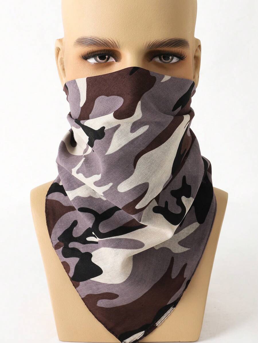 Flame/ Army Bandana Head Wrap Headband