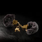 Gold Deluxe Furry Cuffs