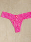 Floral Lacey Thong Panty (Sizes S, M, L)