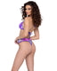 RAVE Purple Keyhole Triangle Top & Thong Set