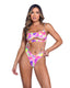 RAVE Shimmer Rainbow Underboob Romper