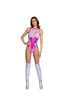 RAVE Holographic Vinyl Waist Cincher