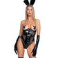 PLAYBOY Blackout Fetish 2-Piece Set