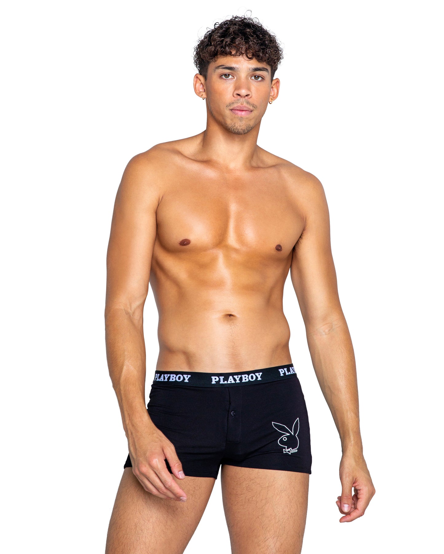 PLAYBOY Men's Tuxedo Modal Boxer Briefs