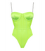 Muse Fluro Yellow Bodysuit Teddy