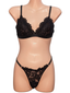 Lace Bralette & Panty Set (One Size)