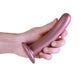 OUCH! Smooth Silicone G-Spot Dildo - 6'' / 14.5 cm