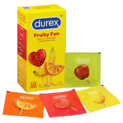 Durex Fruity Fun Condoms (10)