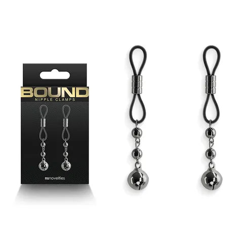 Bound Silicone Adjustable Nipple Clamps - D1