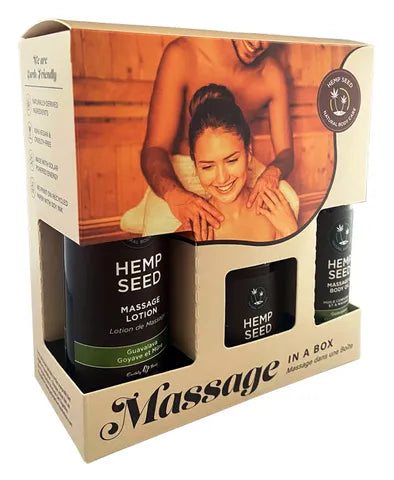 Hemp Seed Massage In A Box- Guavalava