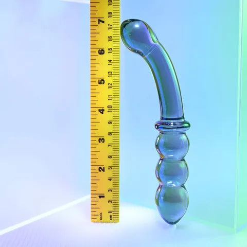Gender X Lustrous Galaxy Wand - Dual Ended Glass Toy
